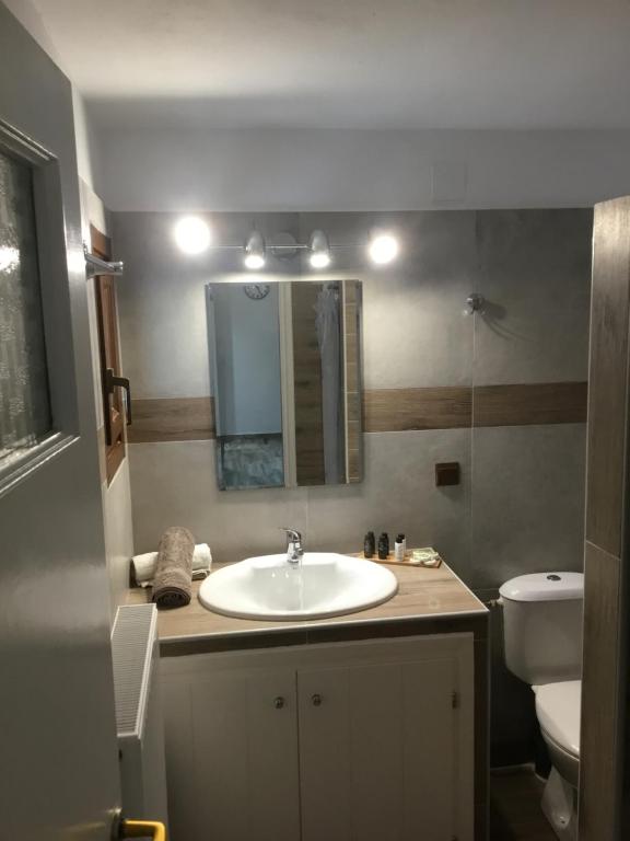 Koupelna v ubytování VILLA LEMONIA