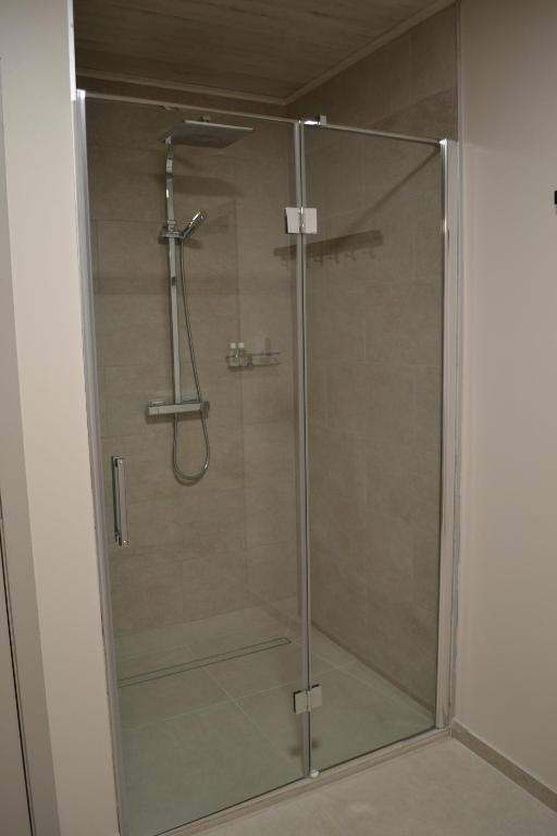Koupelna v ubytování B&B Allegambe's Goed