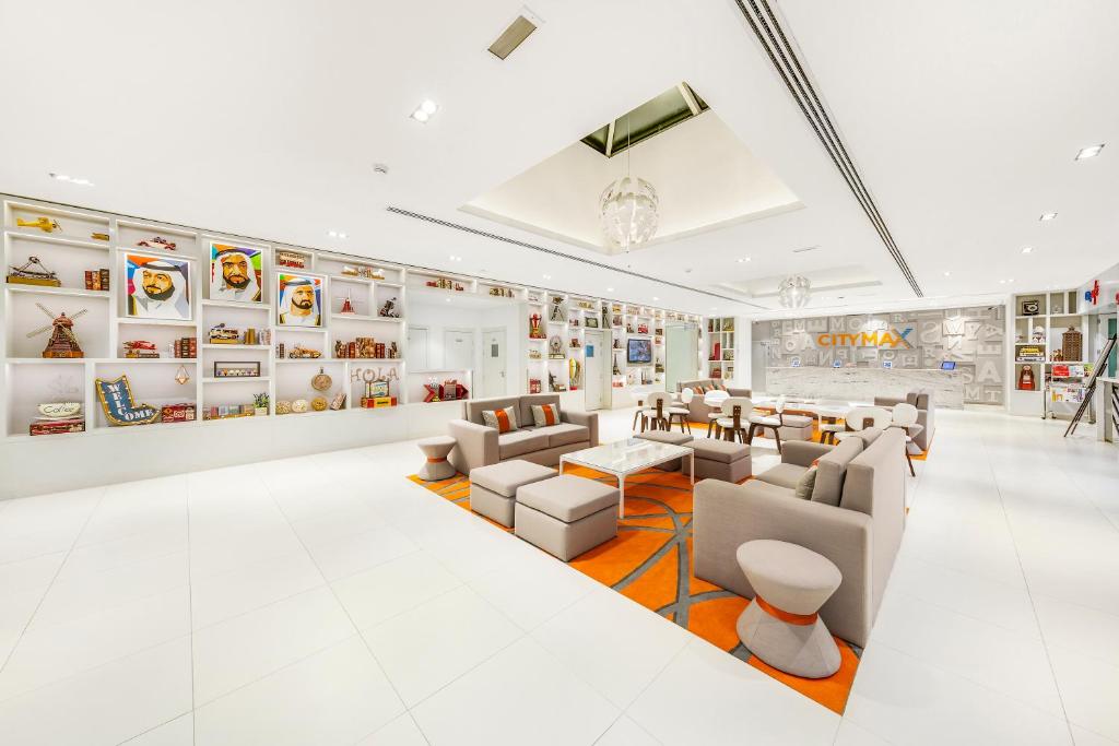 Posezení v ubytování Citymax Hotel Al Barsha at the Mall