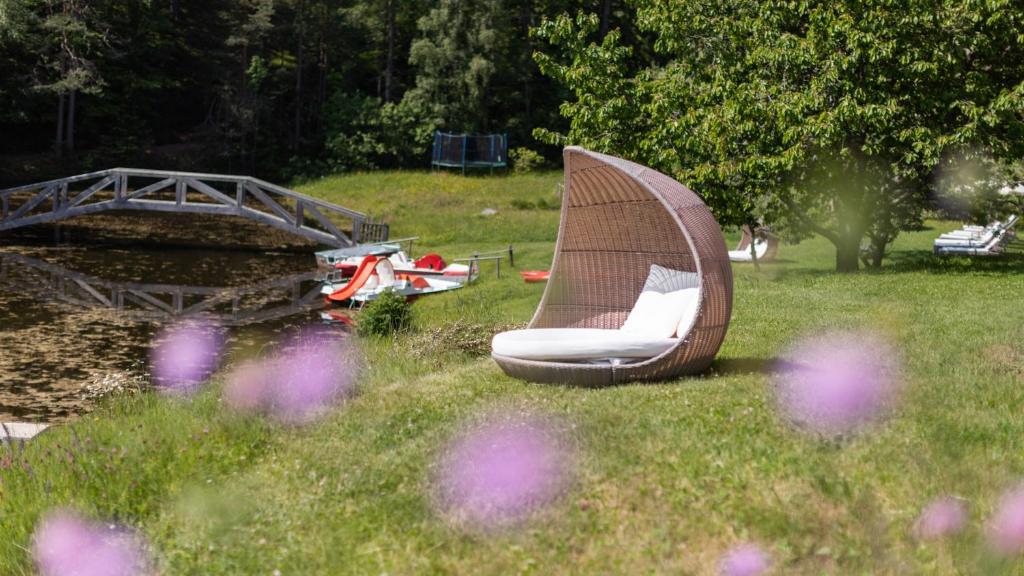 Ogród w obiekcie Hotel Weihrerhof