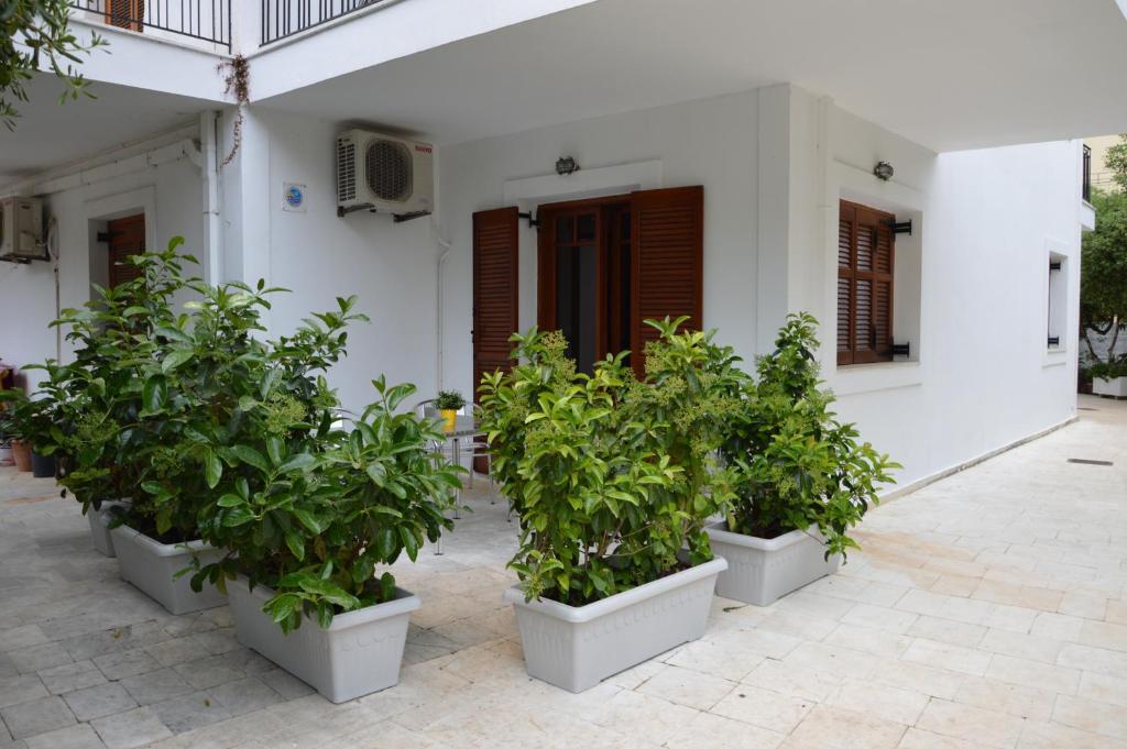 Zahrada ubytování Maria Parameriti Apartments