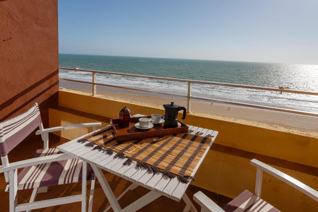 Balkón nebo terasa v ubytování ALTAMAR Sunny Home by Cadiz4Rentals