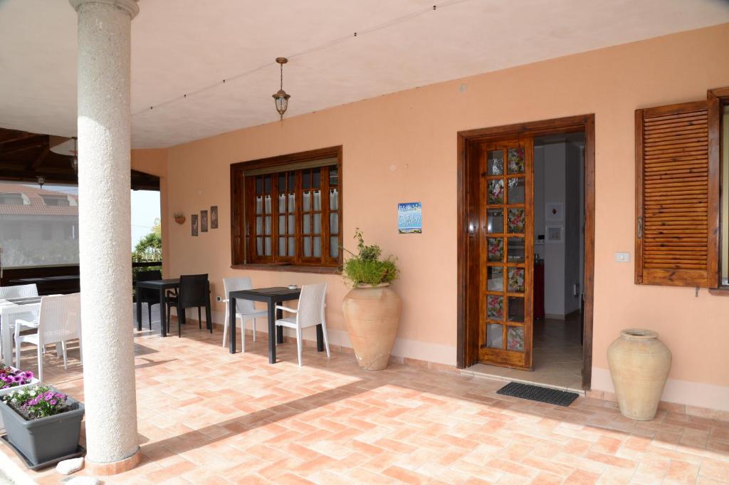 Balkón nebo terasa v ubytování B&B Valeri
