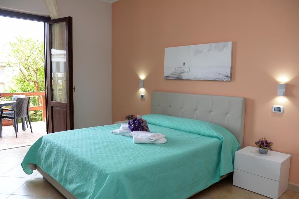 Postel nebo postele na pokoji v ubytování B&B Valeri