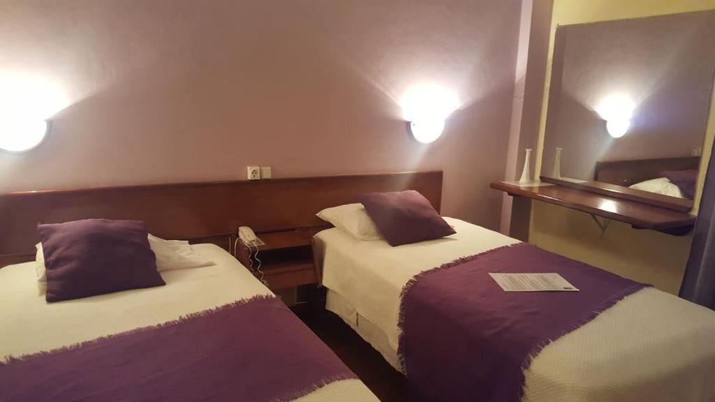 Postel nebo postele na pokoji v ubytování Aparthotel Avenida