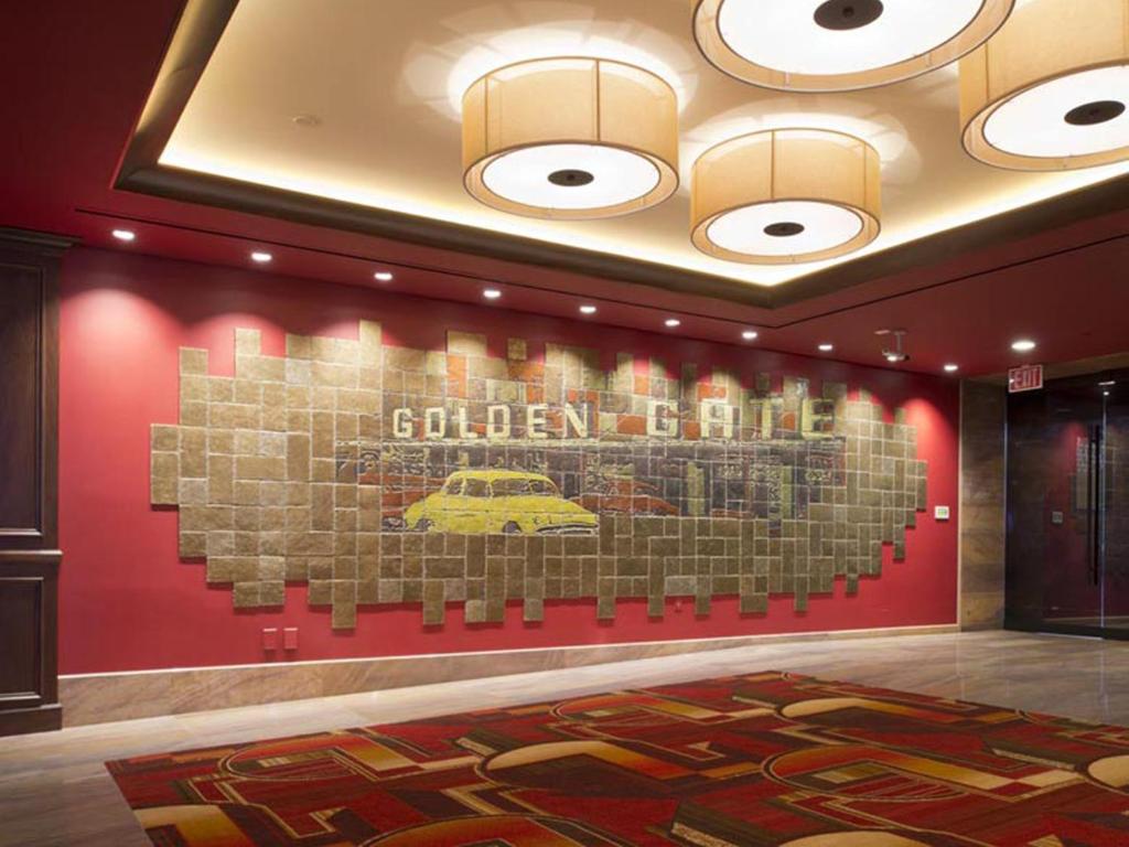 Certifikát, hodnocení, plakát nebo jiný dokument vystavený v ubytování Golden Gate Casino Hotel