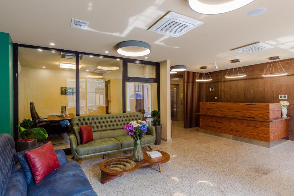 Posezení v ubytování Hotel BLOOM Batumi