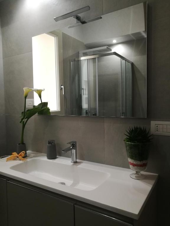 Koupelna v ubytování B&B Civico 11