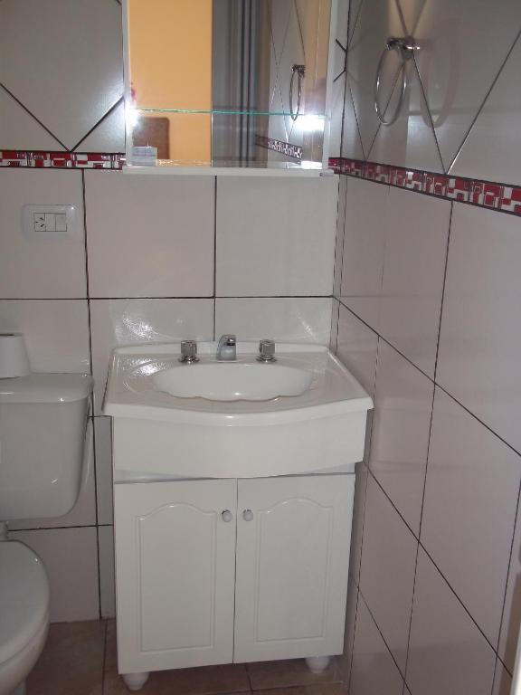 Koupelna v ubytování Posada Iguazu Royal