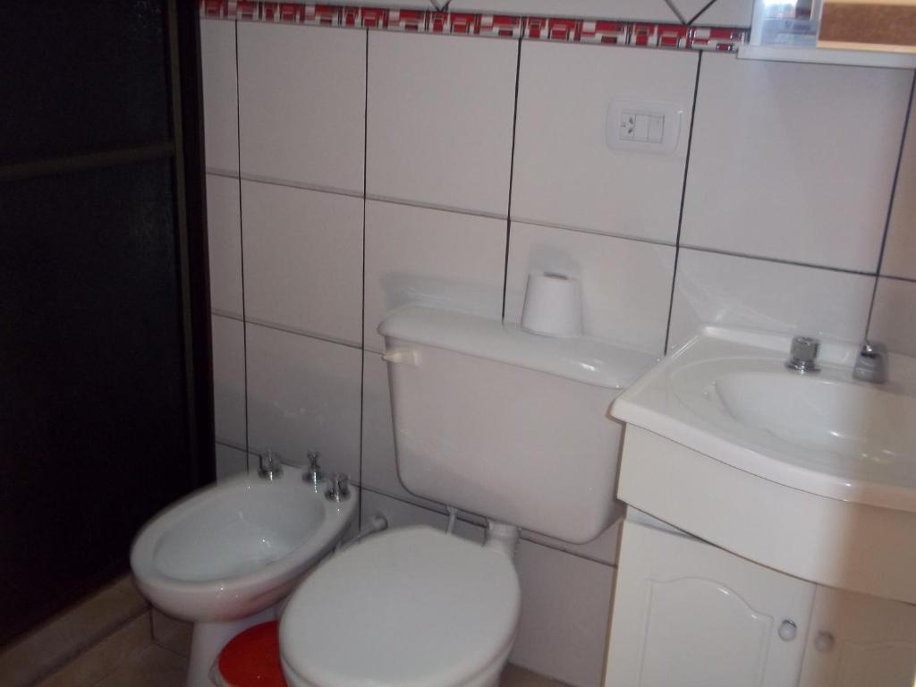 Koupelna v ubytování Posada Iguazu Royal