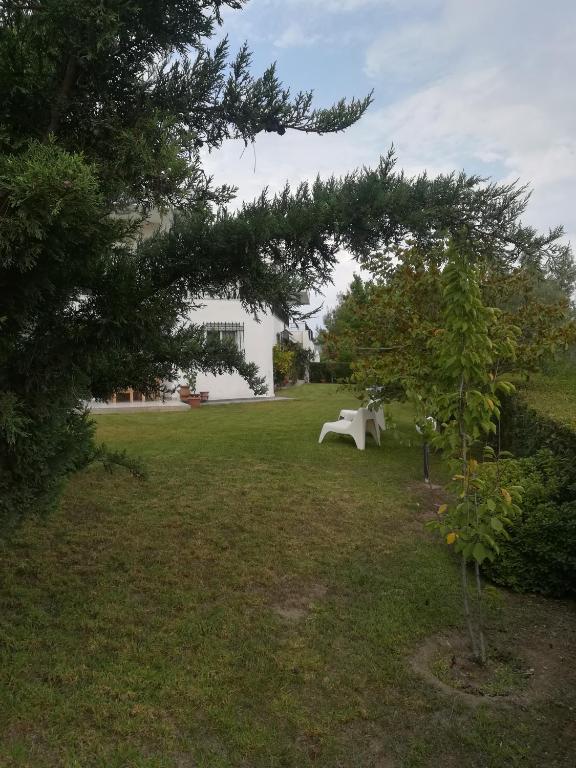 Zahrada ubytování Villa Georgia Poseidi