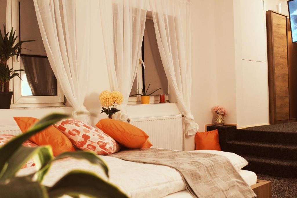 Posezení v ubytování Apartmány Caffe & Grill