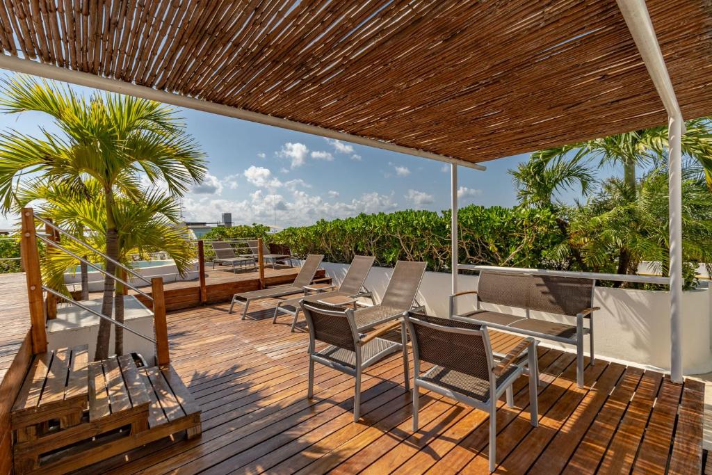 Downtown Playa close 5th Av Rooftop Pool - Wohnung