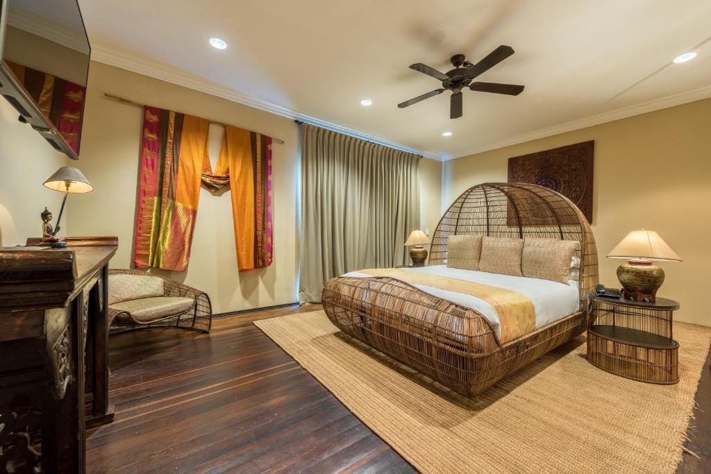 Cama ou camas em um quarto em Casa Harb Hotel Boutique