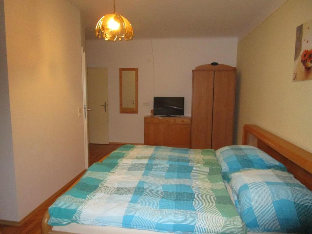 Postel nebo postele na pokoji v ubytování Dorfwirtshaus Rauch