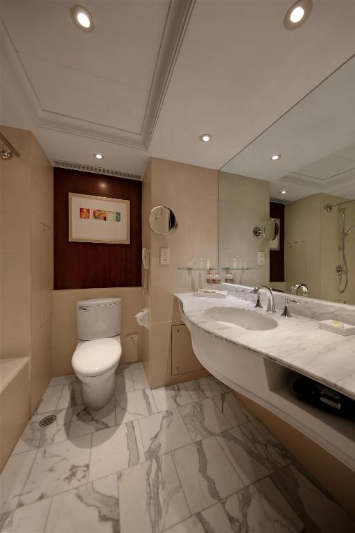 Koupelna v ubytování Hotel Royal Macau