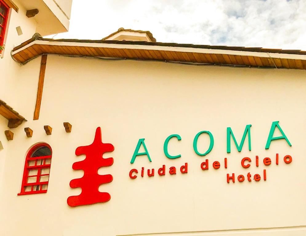 Certifikát, hodnocení, plakát nebo jiný dokument vystavený v ubytování Acoma