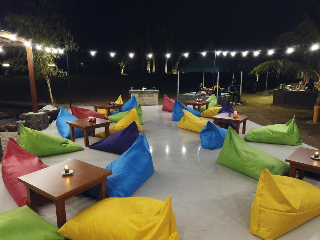 Posezení v ubytování Sanghyang Indah Spa Resort