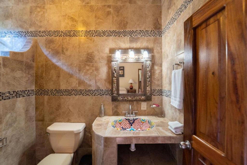 Koupelna v ubytování Casa palmito cerca de la playa