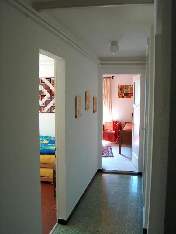 Cama o camas de una habitación en Appartement La Coudraie
