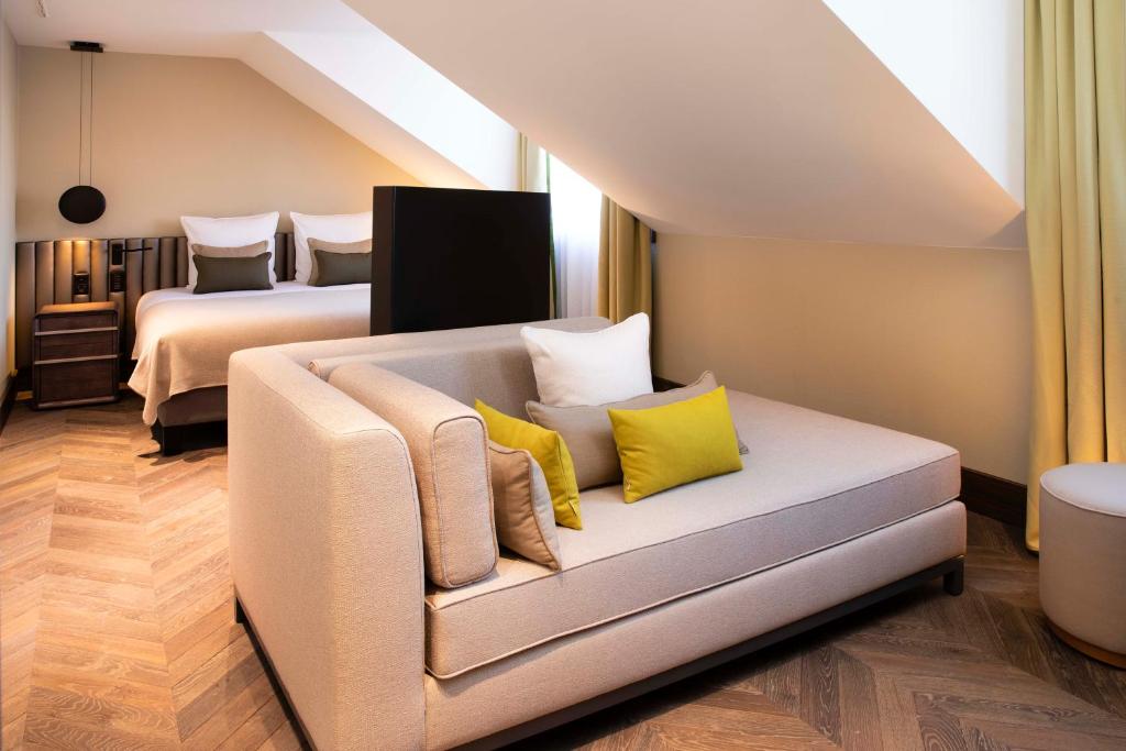 Posezení v ubytování Hotel D Geneva