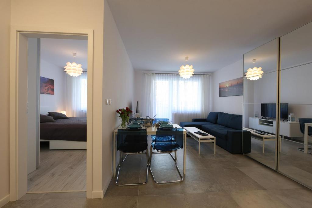 Apartamenty BLIŻEJ MORZA Siłownia i Taras Widokowy Kołobrzeg by Noclegi Renters - Appartamento Con Doccia