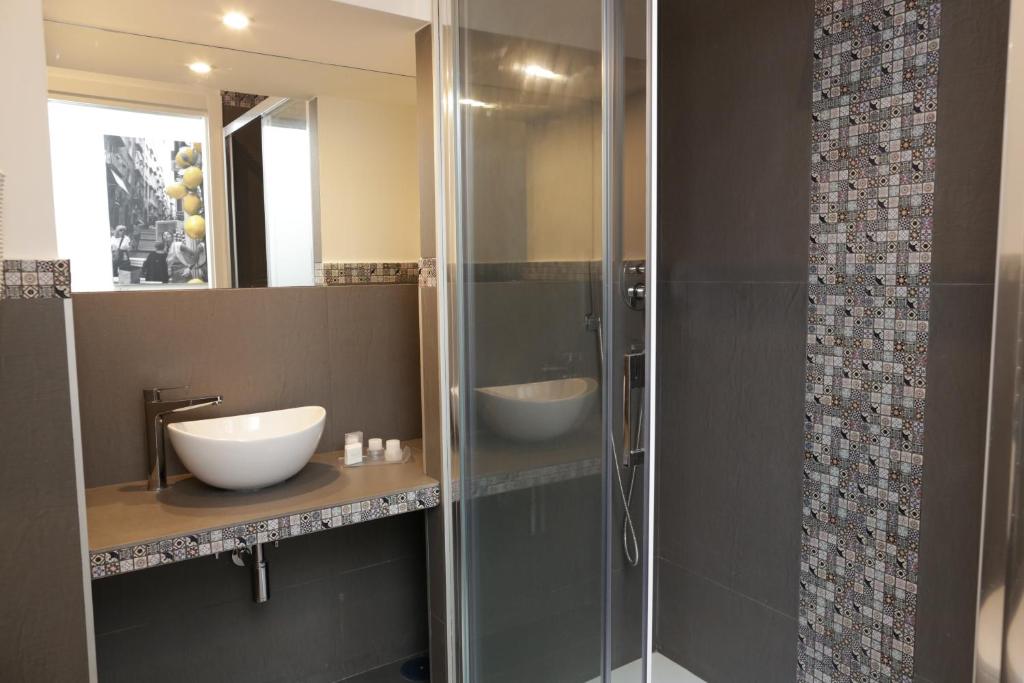 Łazienka w obiekcie Cellamare Suite & Spa