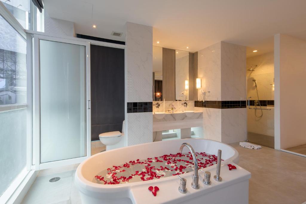 Koupelna v ubytování DARA Hotel - SHA Plus