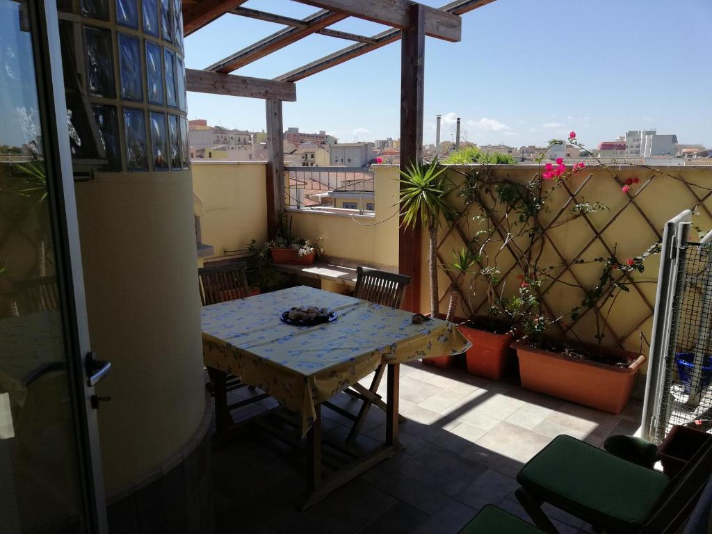 Balkon lub taras w obiekcie Attico "Elisa" Vista Mare