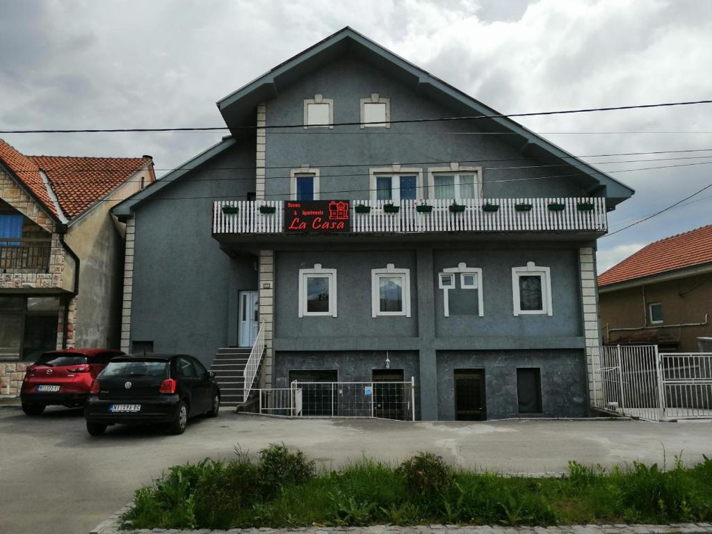 Hoone, kus hostel asub