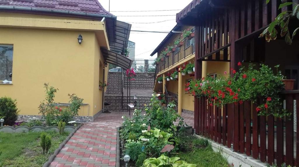 Zahrada ubytování Casa dina