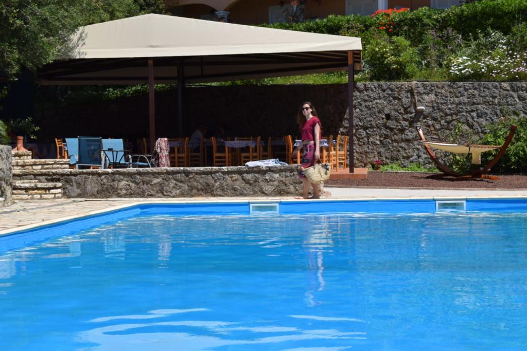Bazén v ubytování Elite Corfu - Adults Friendly nebo v jeho okolí