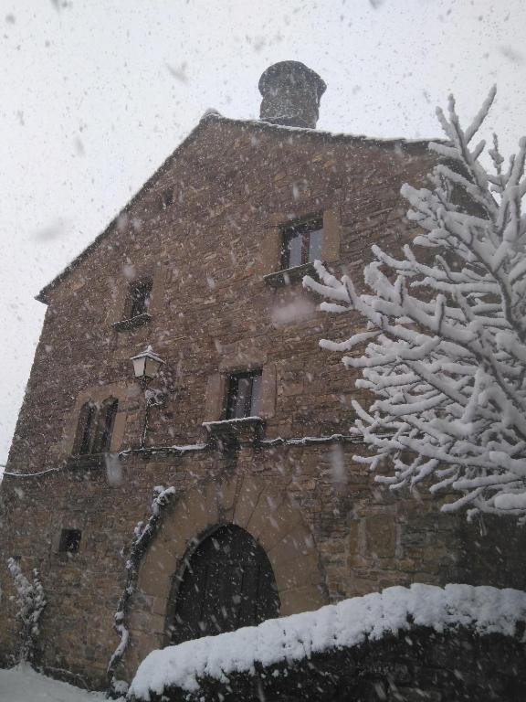 CASA-ABADÍA DE BANAGUÁS v zimě