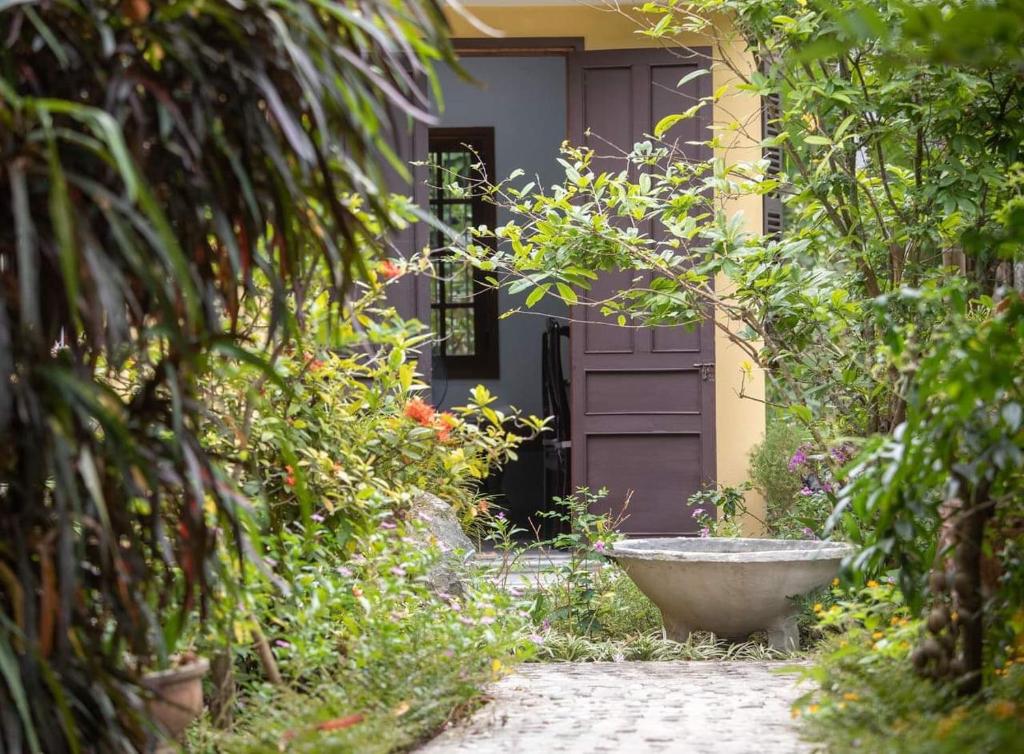 Zahrada ubytování Ciel Homestay