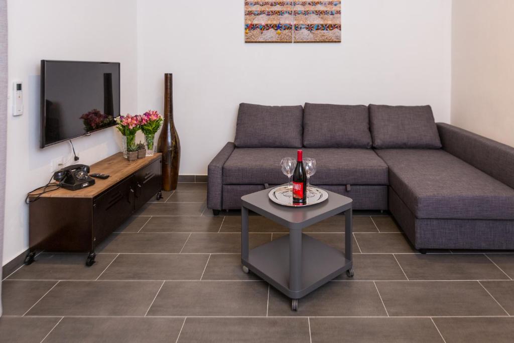 Część wypoczynkowa w obiekcie Mosina Apartments