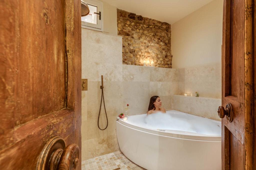 Kúpeľňa v ubytovaní Villa I Barronci Resort & Spa
