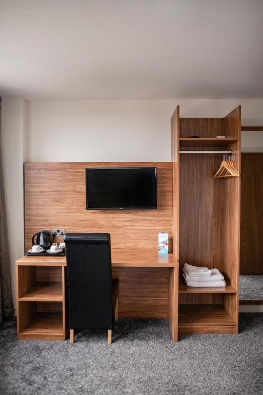 TV a/nebo společenská místnost v ubytování OX Hotel Manchester