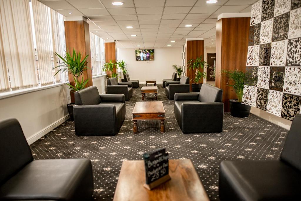 Posezení v ubytování OX Hotel Manchester