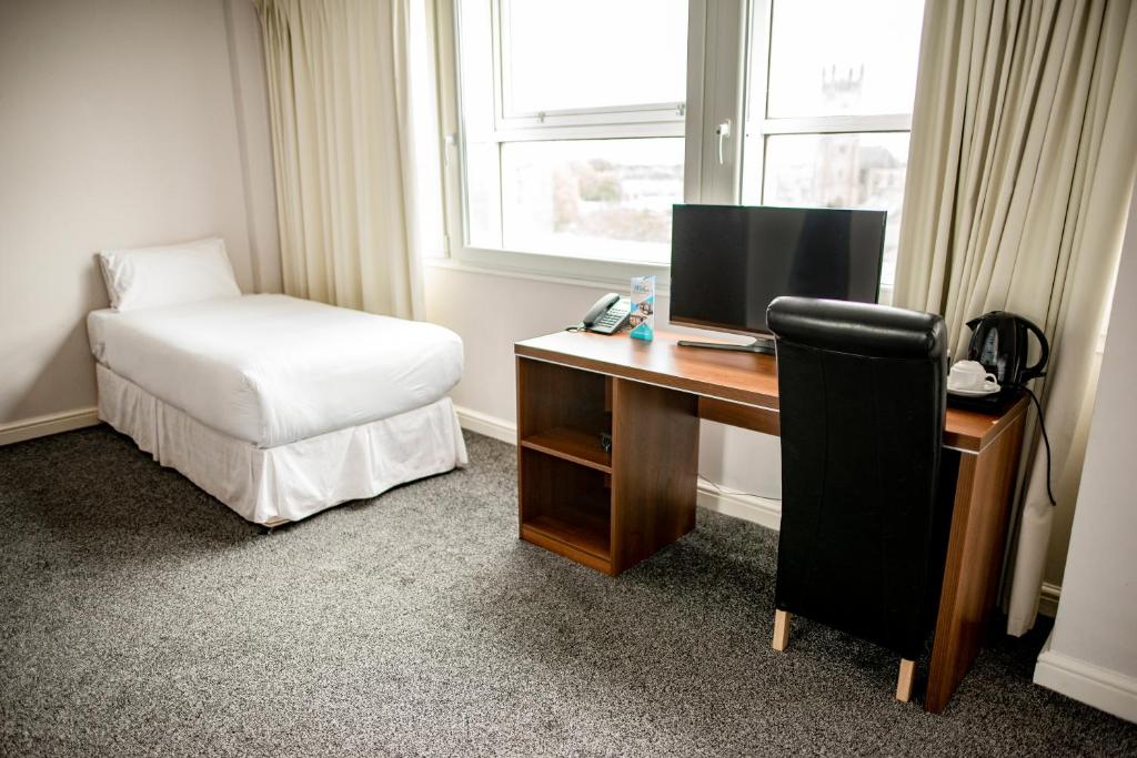 TV a/nebo společenská místnost v ubytování OX Hotel Manchester