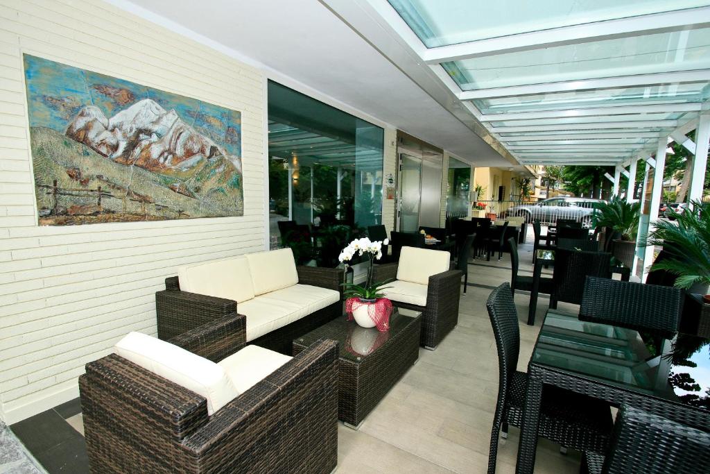 Posezení v ubytování Hotel Vernel