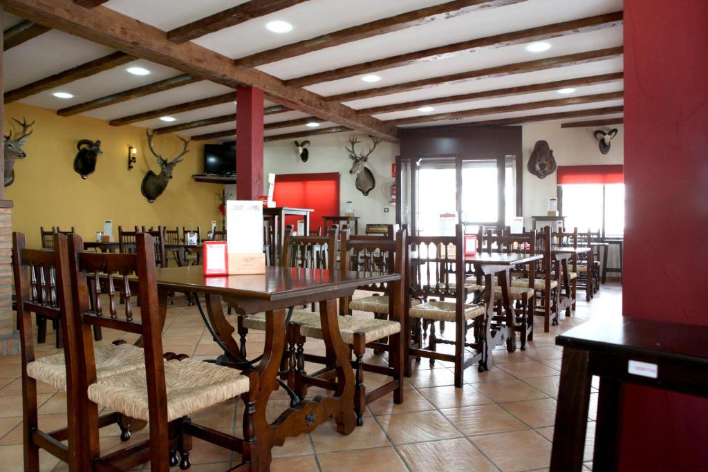 Restaurace v ubytování Hotel Rocio