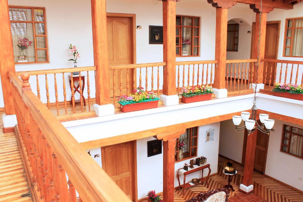 Balkón nebo terasa v ubytování Casa Hotel Las Plazas
