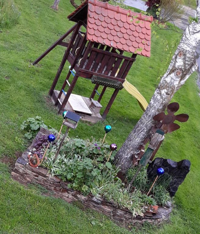 Zahrada ubytování Russhof-Fam.Thomann