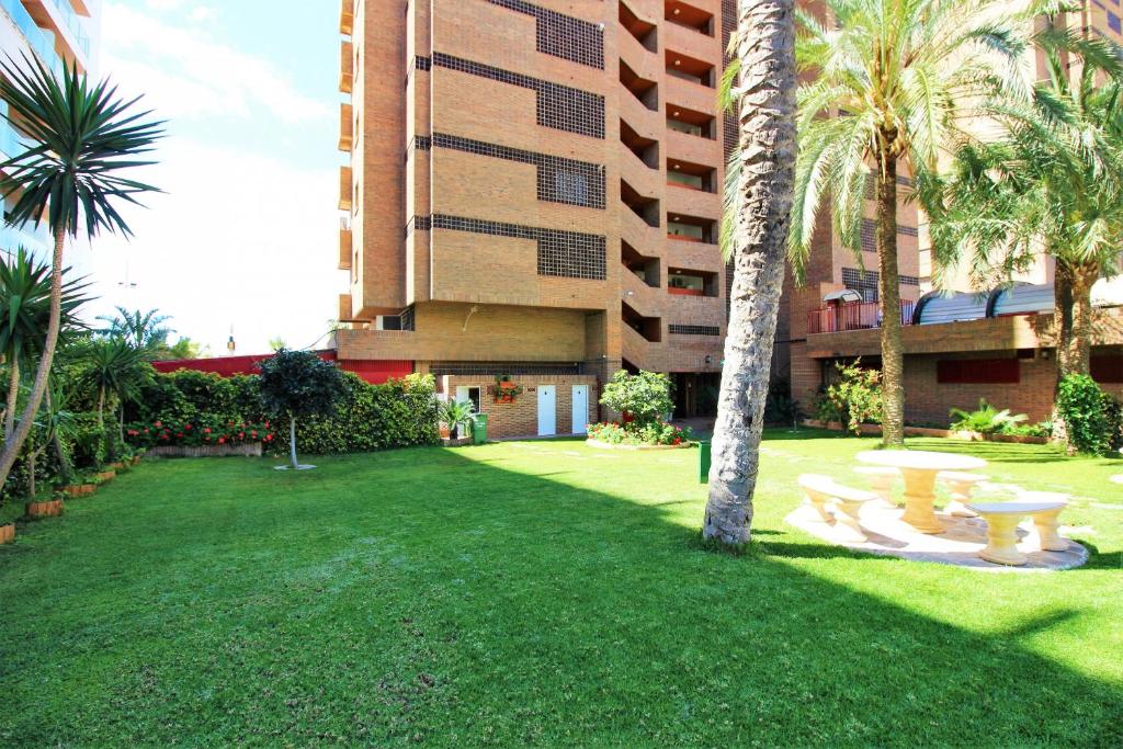 Zahrada ubytování Principado Arena 9-C Levante Beach