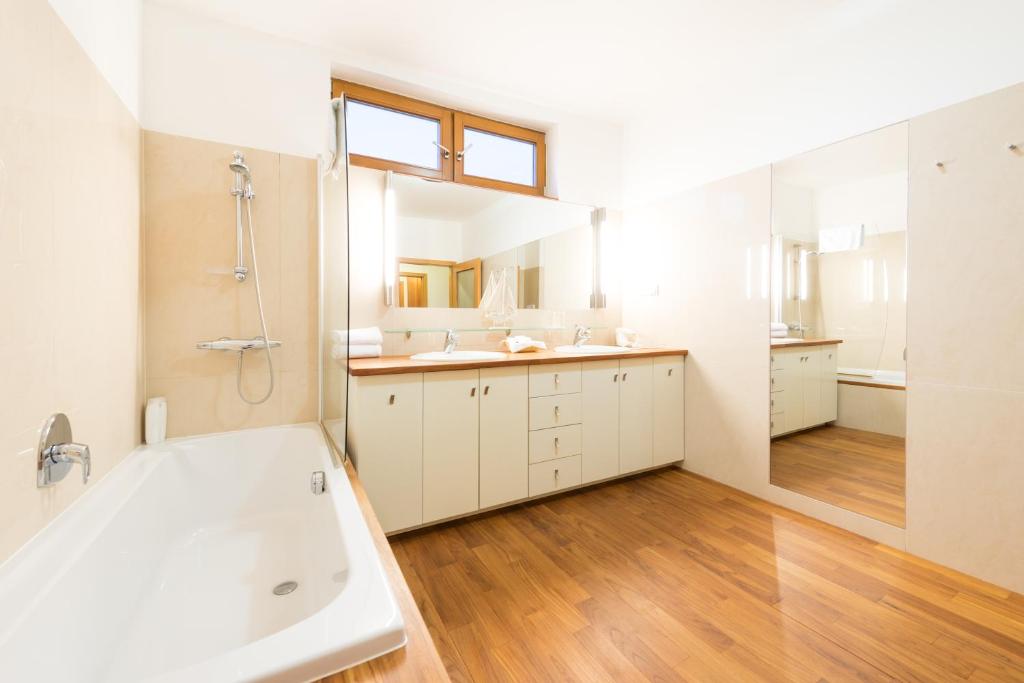 Ein Badezimmer in der Unterkunft Hotel Kaskáda