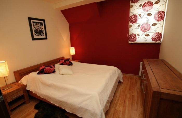 Posteľ alebo postele v izbe v ubytovaní Apartament Giewont