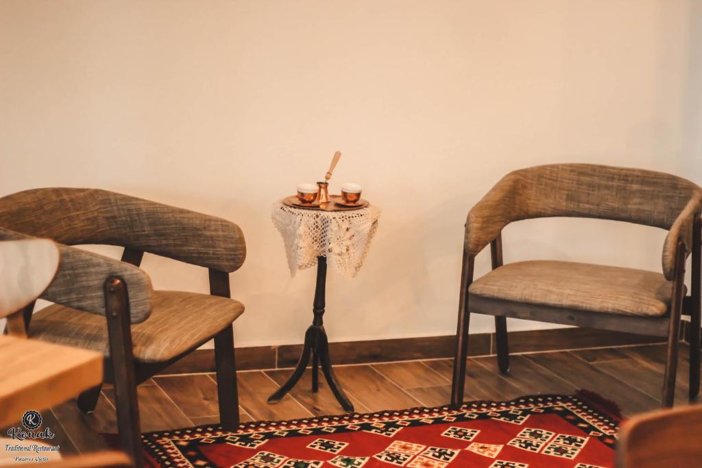 Posezení v ubytování Hotel Relax
