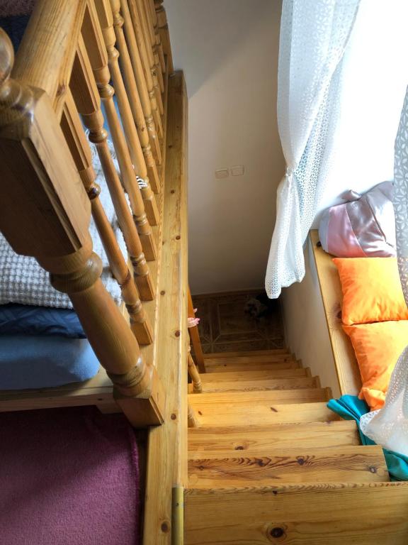 Posteľ alebo postele v izbe v ubytovaní Old Town żuraw gdański