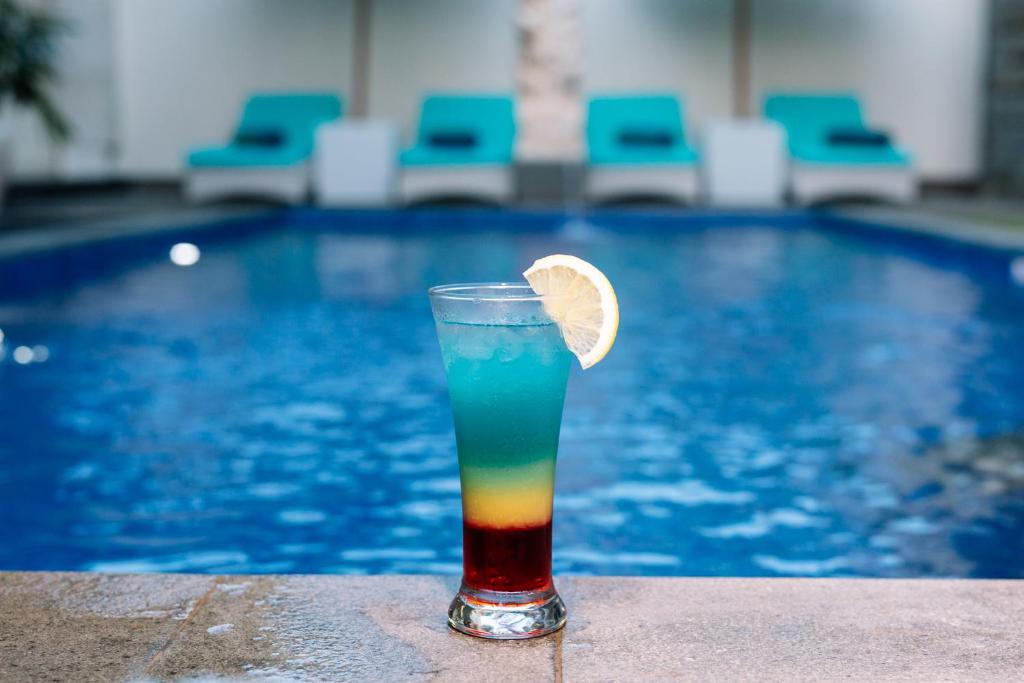 Bazén v ubytování Kubu Benoa Guest House nebo v jeho okolí