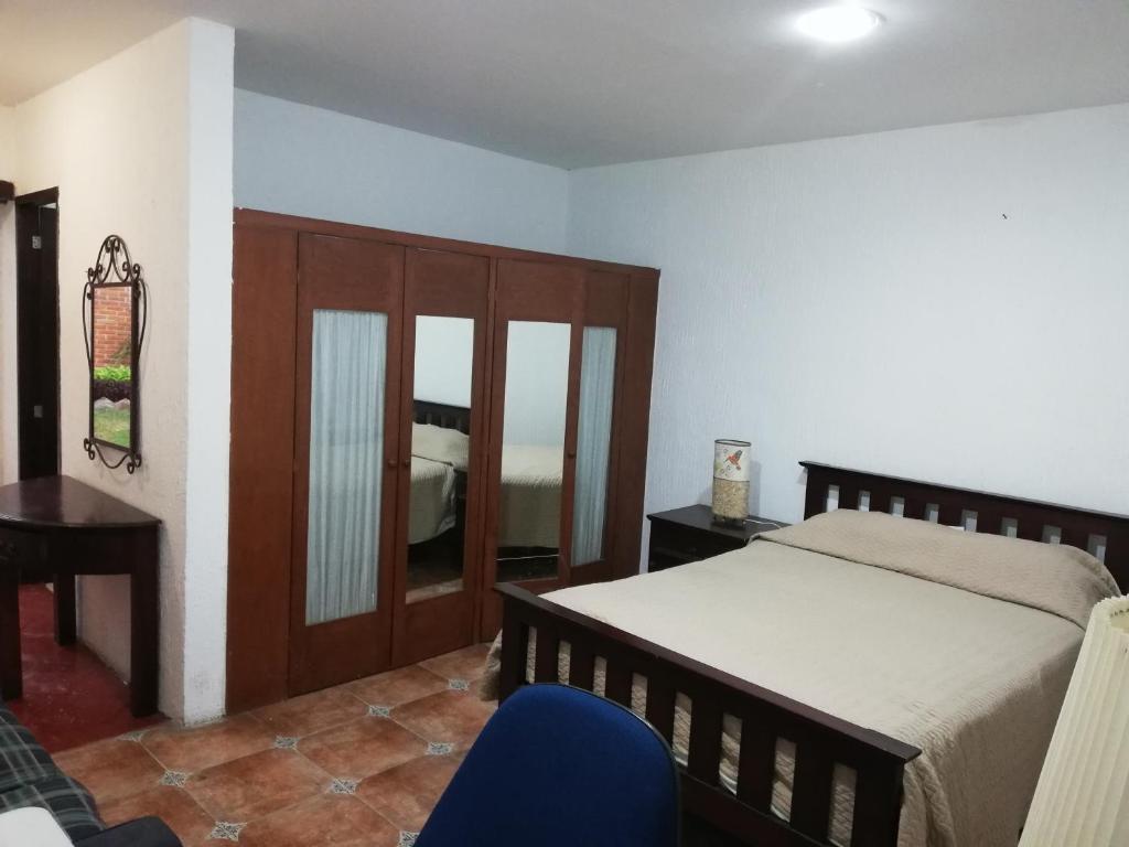Hostal Centro de Coyoacan - Chambre Double Avec Vue Sur Le Jardin